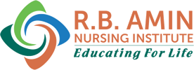 R. B. Amin Nursing Institute Logo